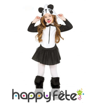 Robe tutu de panda pour enfant