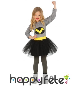 Robe tutu de petite super héroine