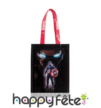 Sac à bonbons de Captain America réutilisable