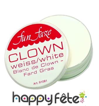 Supracolor blanc de clown