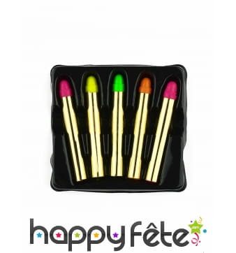 Set de 5 Crayons de maquillage UV