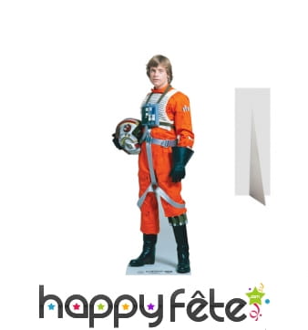 Silhouette de Luke Skywalker pilote