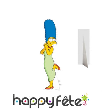 Silhouette de Marge Simpson en carton