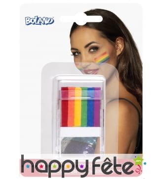 Stick de maquillage gaypride 6 en 1