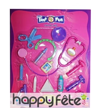 Set infirmière enfant jouets luxe