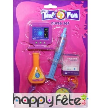 Set infirmière jouets enfant