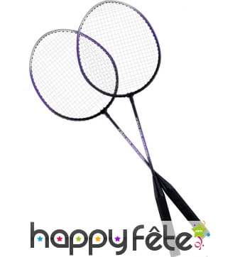 Set raquettes badminton luxe