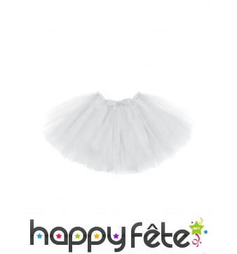 Tutu blanc pour enfant