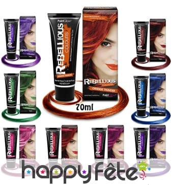 Teinture capillaire semi permanente pour adulte