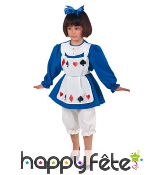 Tenue de petite Alice pour enfant