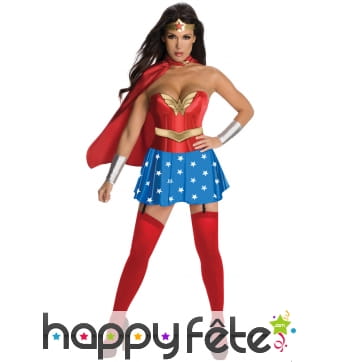 Tenue de Wonder Woman pour femme adulte