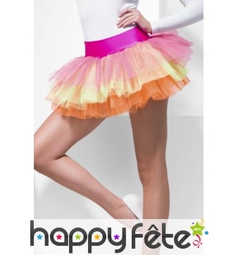 Tutu multicolore en résille