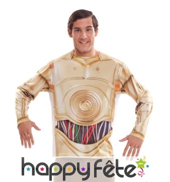 T-shirt de C-3PO pour adulte