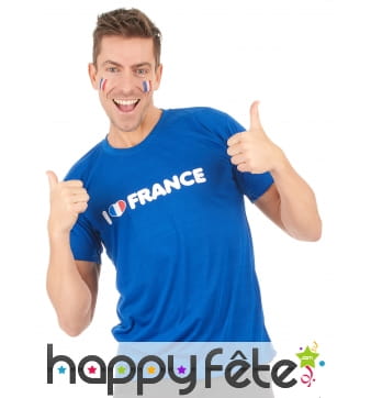 T-shirt I love france