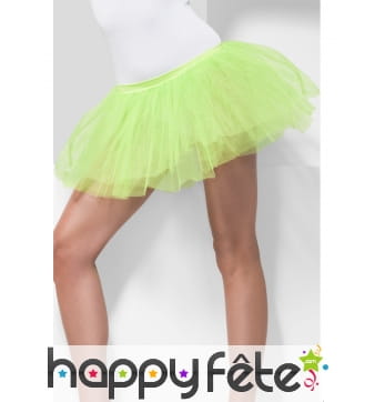 Tutu vert fluo en résille. Années 80