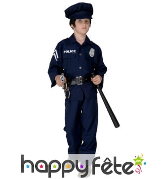 Uniforme de policier pour petit garçon