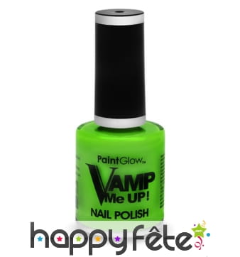 Vernis à ongle vert flash