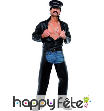 Costume Biker des Village People Licence