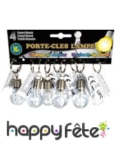 12 porte clefs ampoule