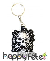 12 porte clefs halloween imprimés 2 faces