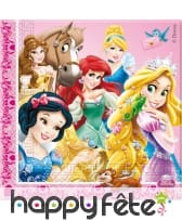 20 serviettes princess de Disney