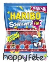 30 sachets schtroumpfs pik haribo