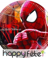 8 assiettes the amazing spiderman 2