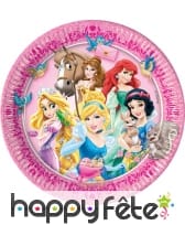 Assiettes en carton princess Disney