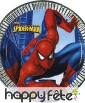 Assiettes Spiderman