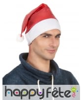 Bonnet de Noël rouge effet métallisé, image 1