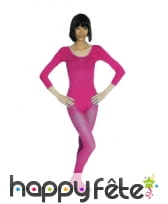 Body fuchsia manches longues, pour femme, image 2