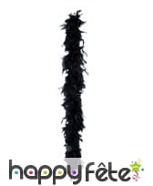 Boa plumes noires 180 cm