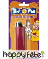 Briquet rouge explosif