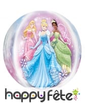 Ballon rond princesses Disney