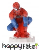 Bougie Spiderman de 8 cm