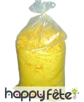 Confettis de 10 kg jaune