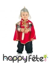 Costume de bébé roi chevalier Richard