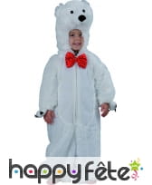 Costume d'enfant ours blanc