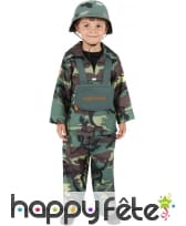 Costume d'enfant parachutiste