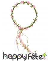 Couronne de fleurs style hippie pour enfant, image 1