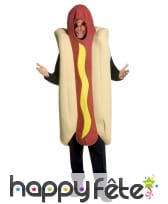 Costume de hot dog