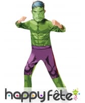 Costume de Hulk classique pour enfant