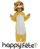 Combinaison de lion taille enfant