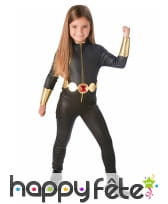 Costume de la Veuve Noire deluxe pour enfant