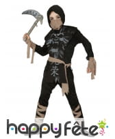 Costume de ninja des morts pour enfant