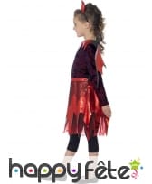 Costume de petite diablesse enfant, image 2