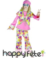 Costume de petite hippie