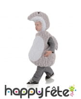 Costume de requin en peluche pour enfant