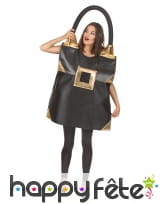 Costume de sac à main noir pour femme