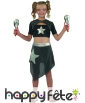 Costume enfant starlette jupe